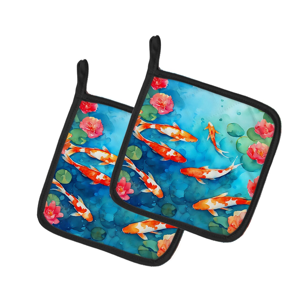 Edge Collections - 7.5" x 7.5" - Multicolor - Stylish Nautical Holders for Kitchen Decoration - 2 Piece